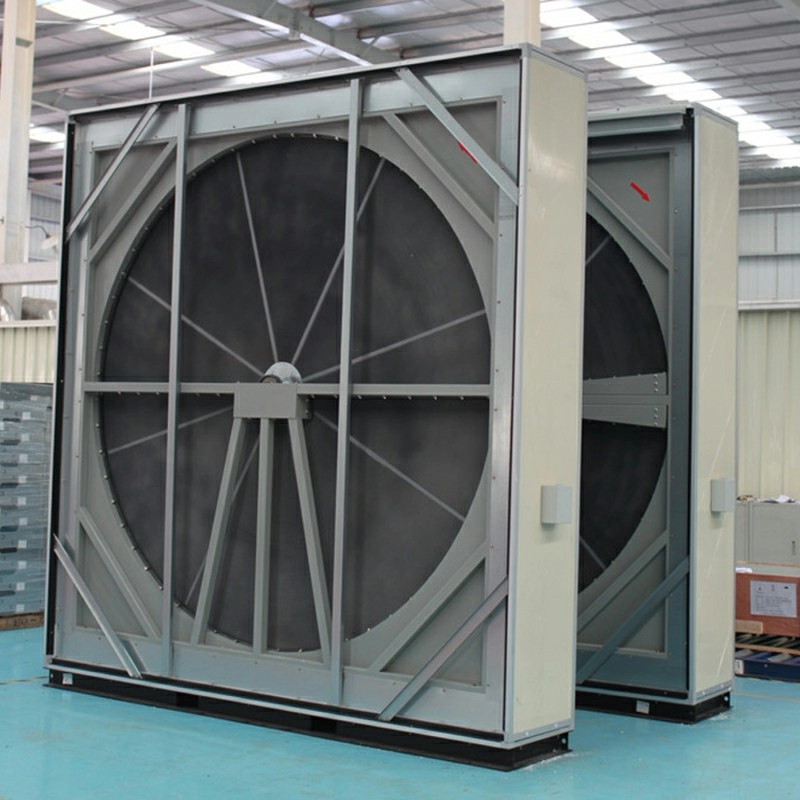 Unidade de tratamento de ar de expansão direta de piso com condensador