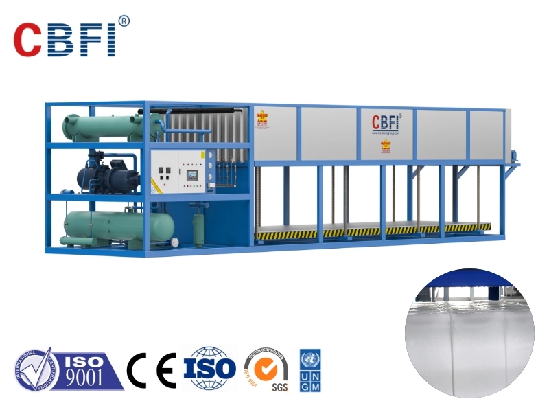 CBFI 15 toneladas por 24h Máquina Automática de Blocos de Gelo
