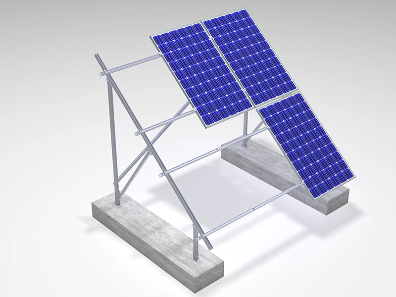 Estruturas solares de montagem no solo