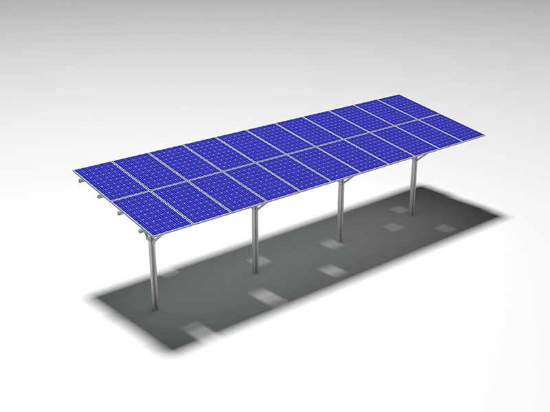 Sistema de montagem fotovoltaica bifacial