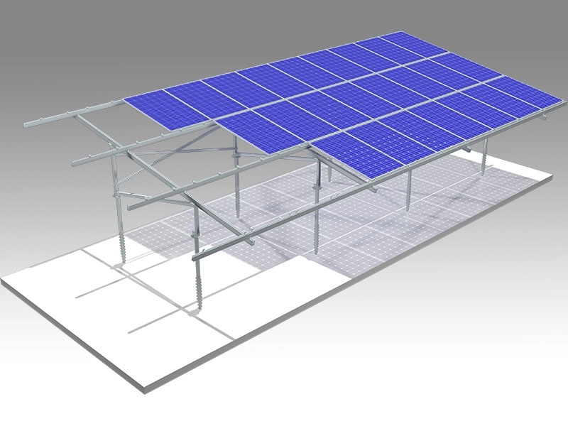 Sistema de montagem solar bifacial