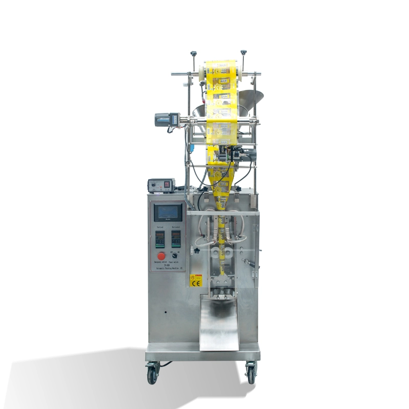 Fácil operação VFFS de alta velocidade 2g-30g Máquina de embalagem de café/electuário/probióticos/proteína em pó