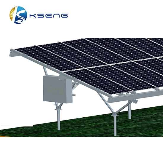 Fundação de parafusos de aterramento do sistema de montagem em solo solar