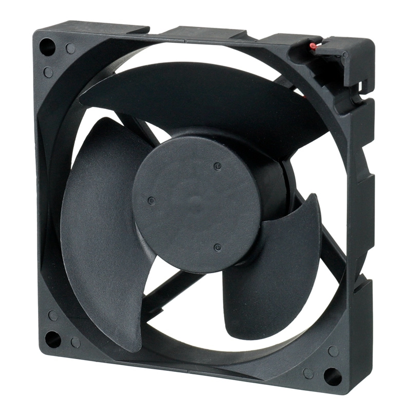 Ventilador de radiador axial de lâminas de plástico com certificado CE