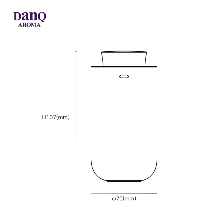 Mini Difusor de Aroma Máquina de Aromaterapia para Escritório Doméstico