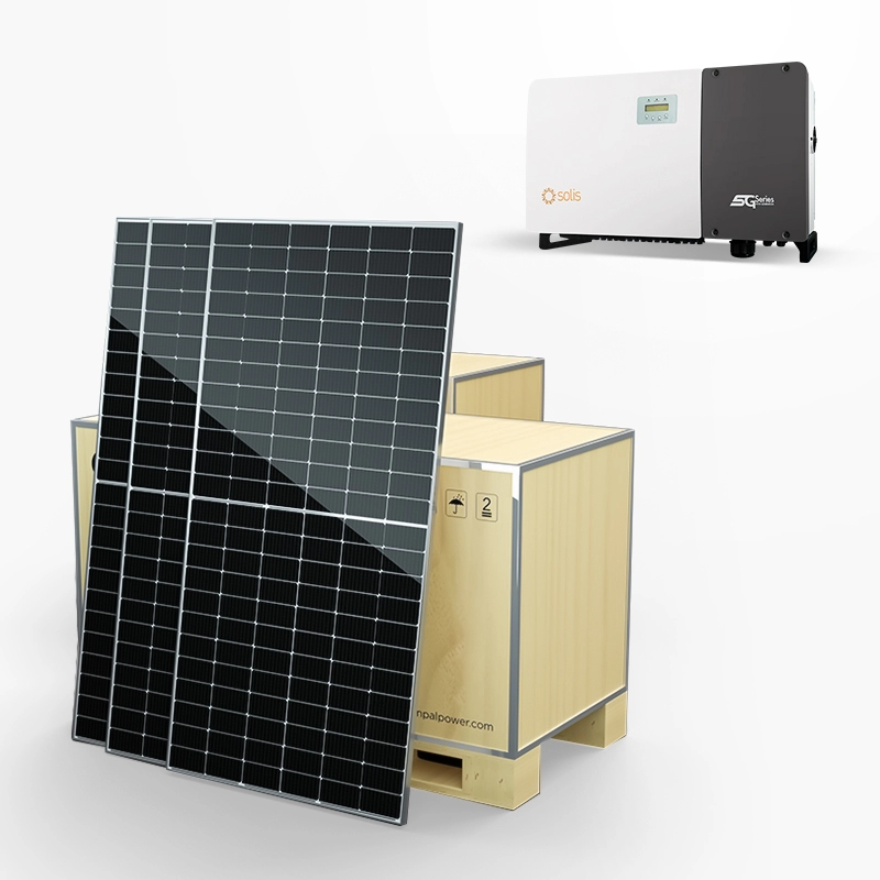 Solução comercial do kit do sistema fotovoltaico do gerador de energia solar