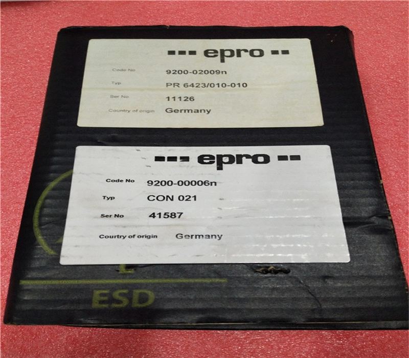 EPRO PR6423/010-040+CON021 Sensor transdutor de deslocamento de corrente parasita