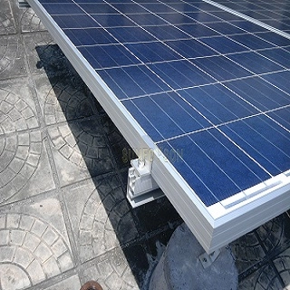 Sistema de montagem de telhado plano de ângulo fixo SunRack II