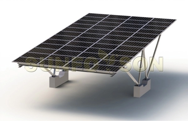 Sistema de montagem de estacionamento solar