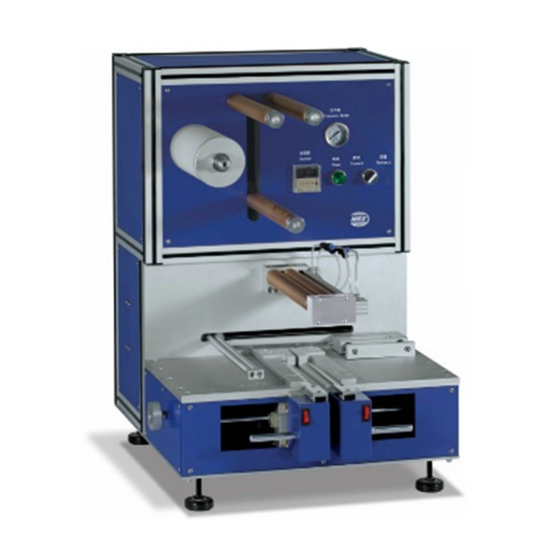Máquina de empilhamento de eletrodos de bateria semiautomática para pesquisa de laboratório de célula de bolsa