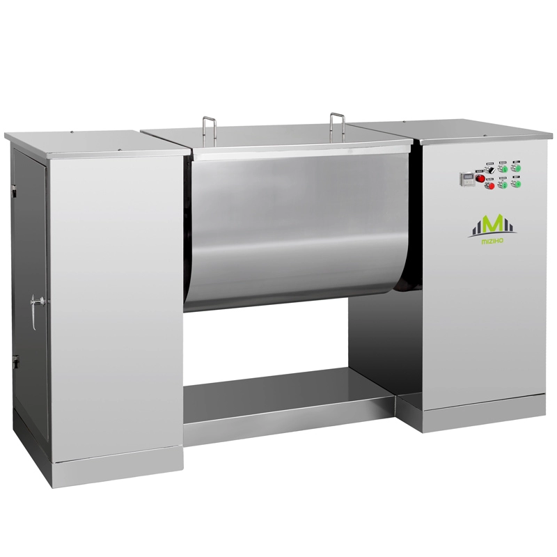 Máquina de misturador de pó horizontal para alimentos cosméticos e farmacêuticos