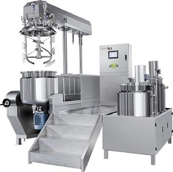 Máquina homogeneizadora misturadora emulsificante a vácuo (tipo hidráulico)
