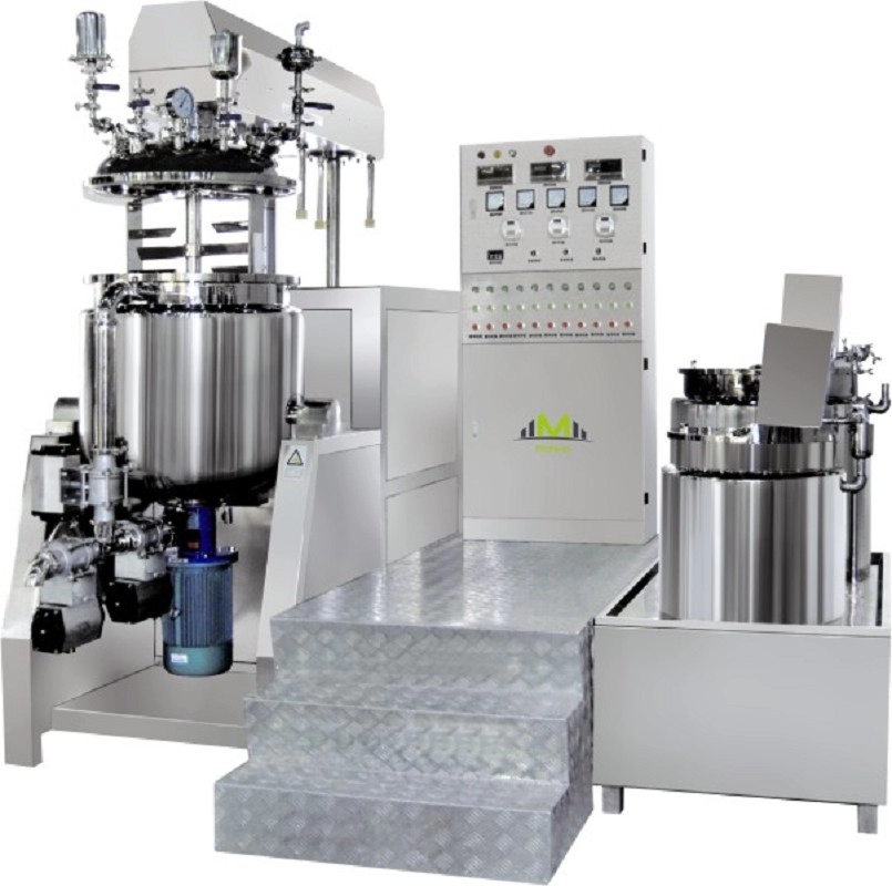 Misturador de creme homogeneizador a vácuo misturador emulsificante