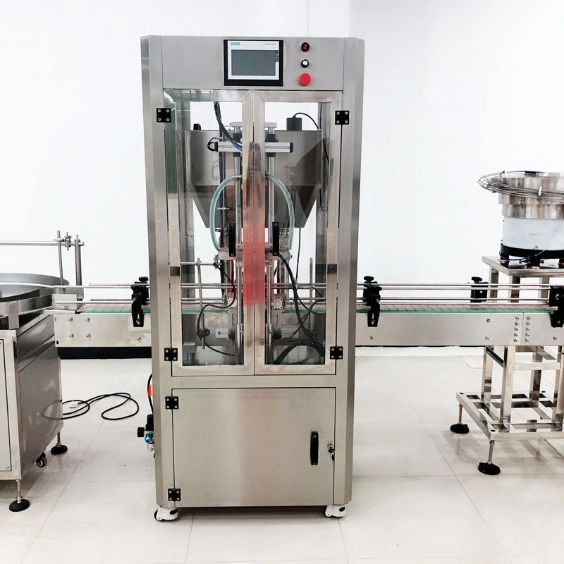 Linha de produção automática completa da máquina de enchimento de líquidos e pastas