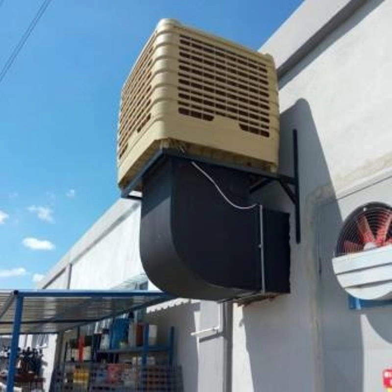 Resfriador de ar comercial Condicionador de ar evaporativo com economia de energia Uso industrial