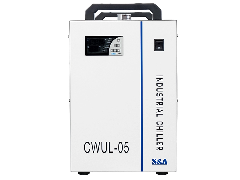 chiller de recirculação para refrigeração a laser UV 3W-5W