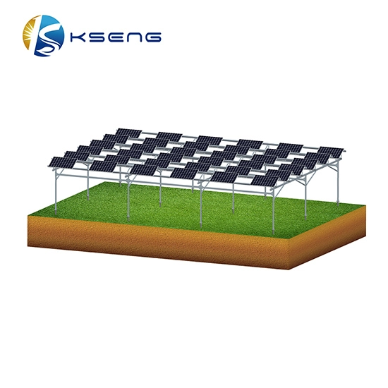 Sistema de montagem solar agrícola