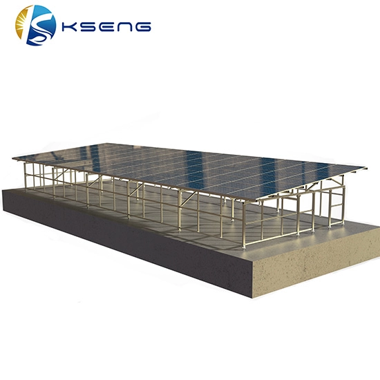 Suporte de Montagem Solar Estufa Agricultura Galpão