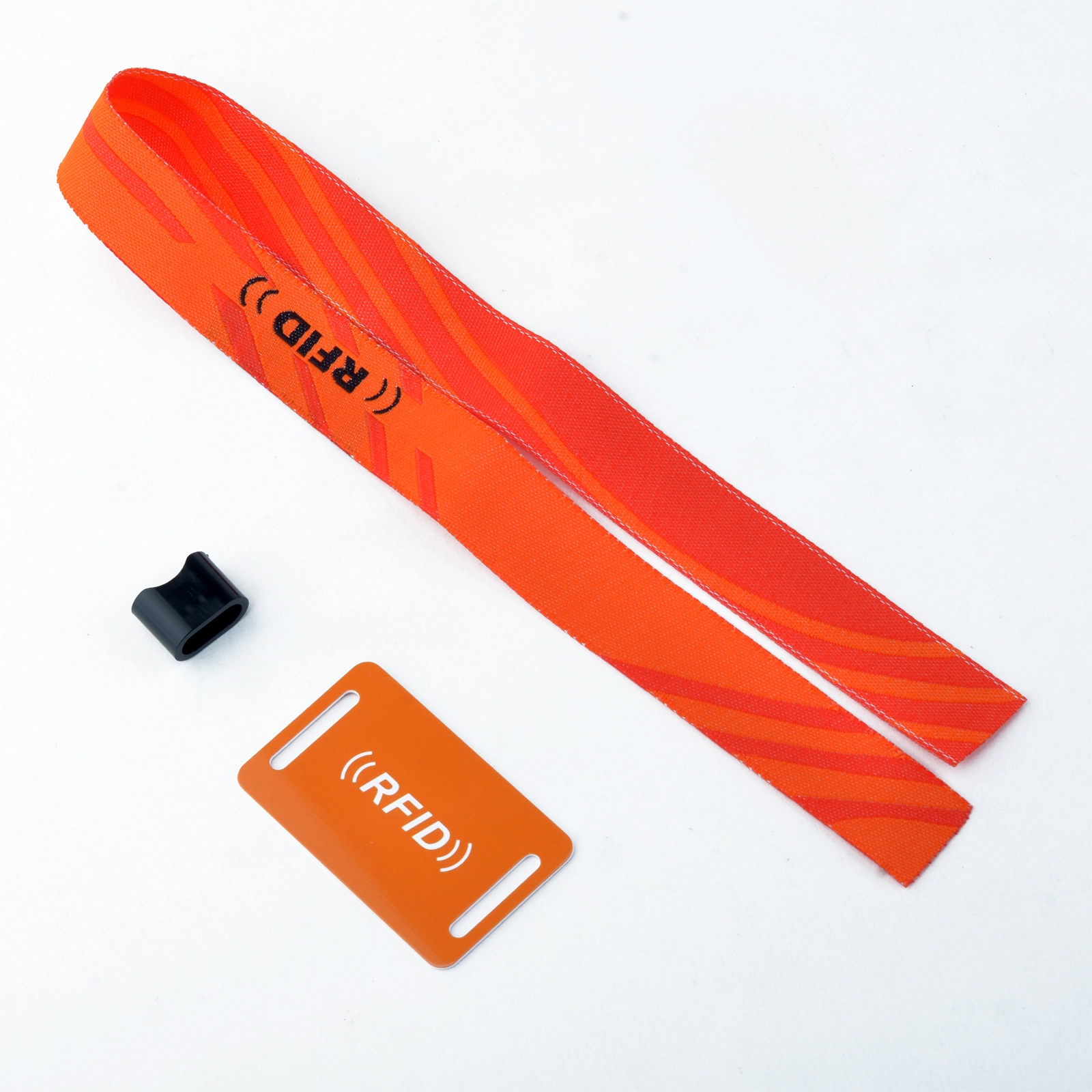 Pulseiras RFID de tecido de nylon descartáveis para eventos