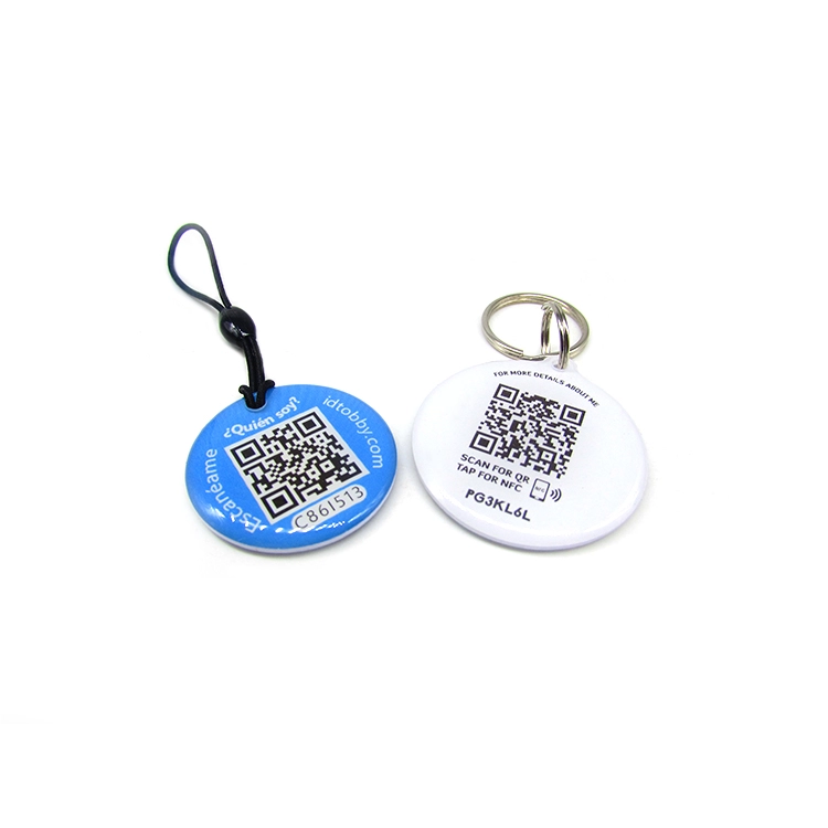 Etiqueta NFC epóxi programável de rastreamento de cães de 13,56 Mhz