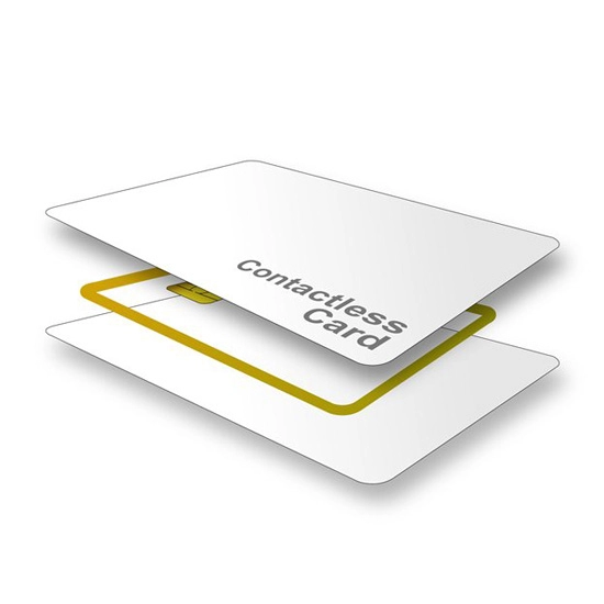 Cartão RFID de dupla frequência com chip de 125Khz e chip de 13,56Mhz