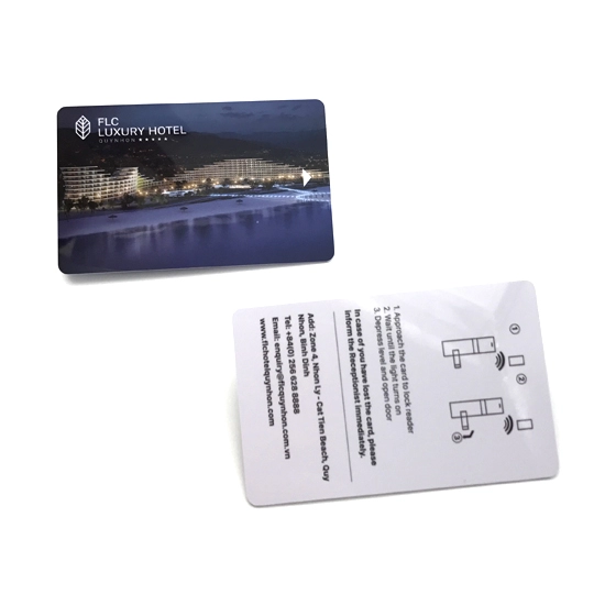 Cartões RFID 125KHZ LF de impressão 4C com chip 5577