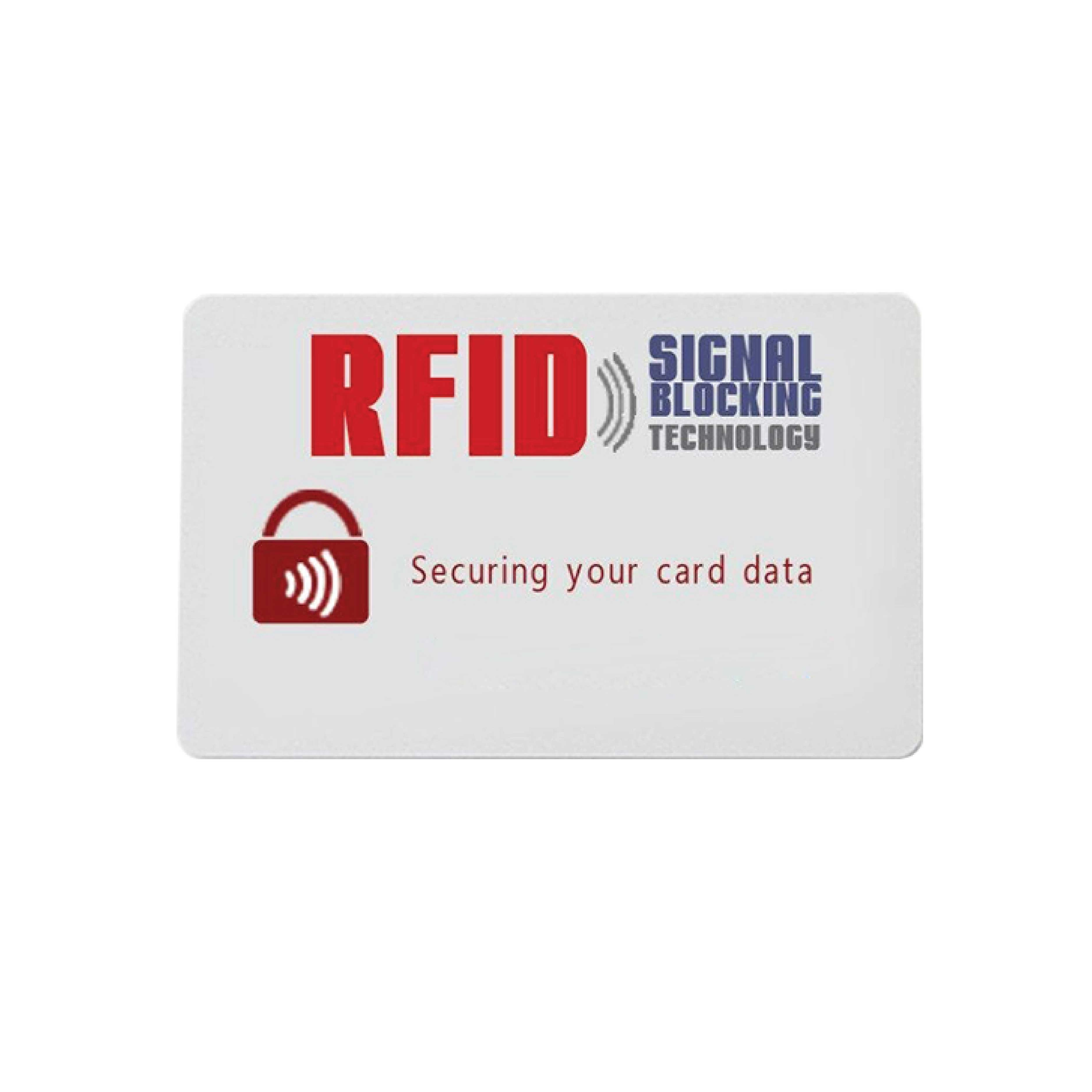 Cartões RFID blindados com chip Bolcking