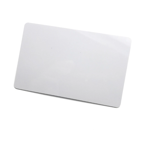 ISO14443A 13,56 MHZ padrão imprimível PVC cartão em branco com chip M1