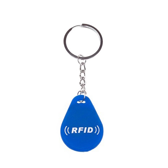 Keyfob de silicone RFID colorido de 13,56 MHz para sistema de controle de acesso