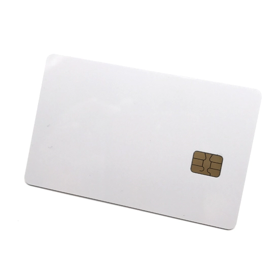 Cartões inteligentes com chip de contato plástico padrão ISO7816 4442