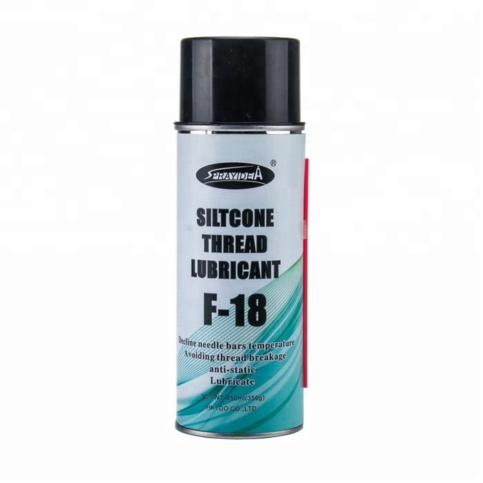 Sprayidea F-18 óleo de silicone spray antiestático para linha de costura