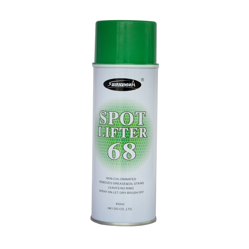 Produtos químicos ecológicos para limpeza de pontos Sprayidea 68 certificados pela SGS para roupas