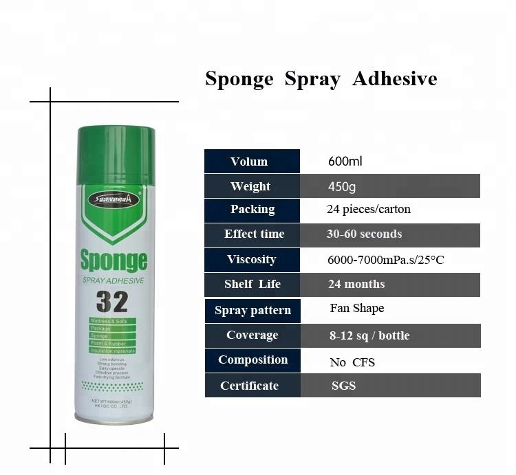 Cola spray para placa de espuma de isolamento adesivo spray melhor adesivo spray