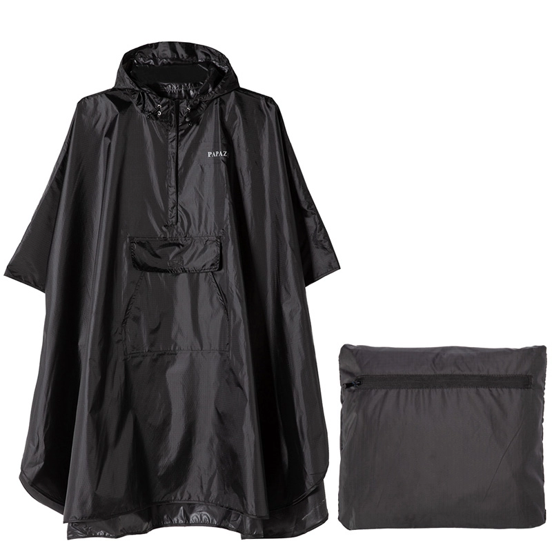 Capa de chuva unissex com capuz poncho impermeável para homens mulheres adultos