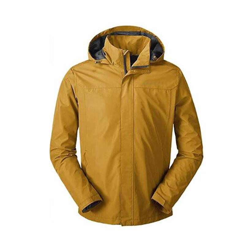 Jaqueta de chuva masculina impermeável com capuz leve capa de chuva embalável para viagens caminhadas caminhadas