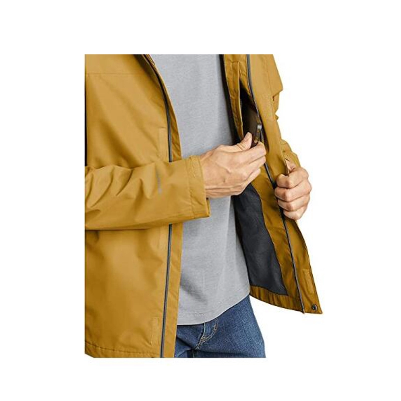 Jaqueta de chuva masculina impermeável com capuz leve capa de chuva embalável para viagens caminhadas caminhadas