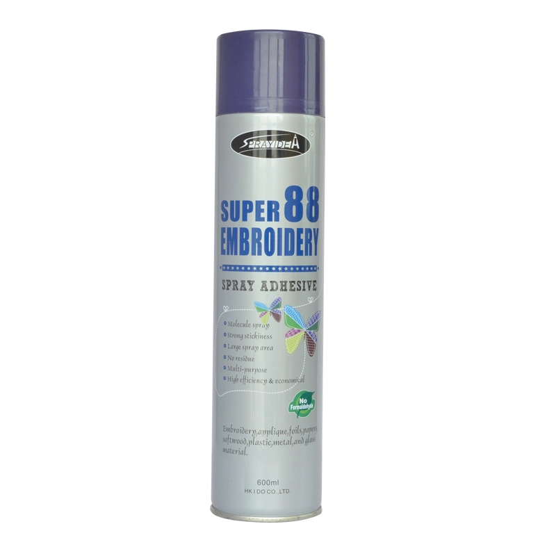 SUPER 88 adesivo spray para bordados de secagem rápida