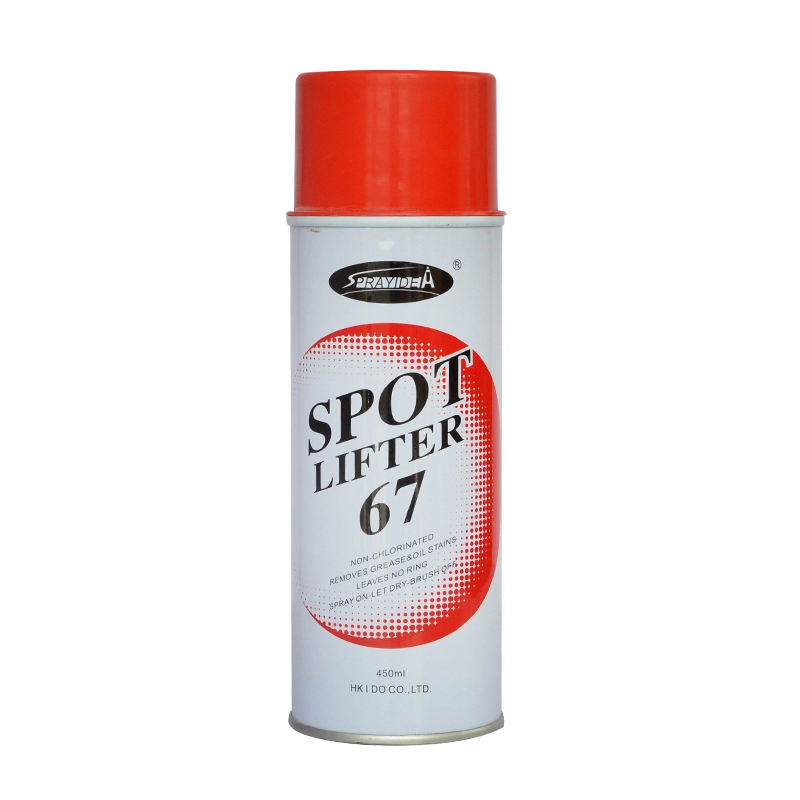Sprayidea 67 spray removedor de manchas de óleo detergente de alto desempenho para roupas