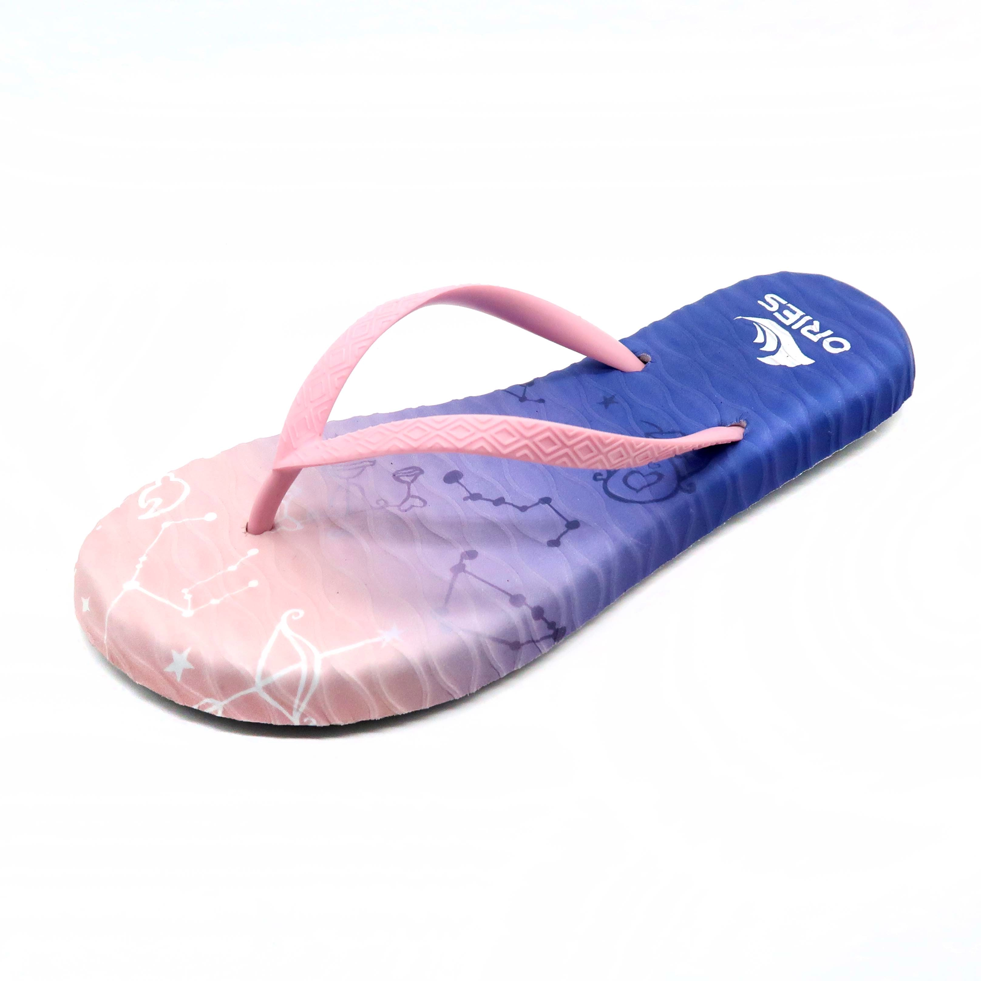 Impressão digital uv constelação massagem ao ar livre chinelos chinelos sandália