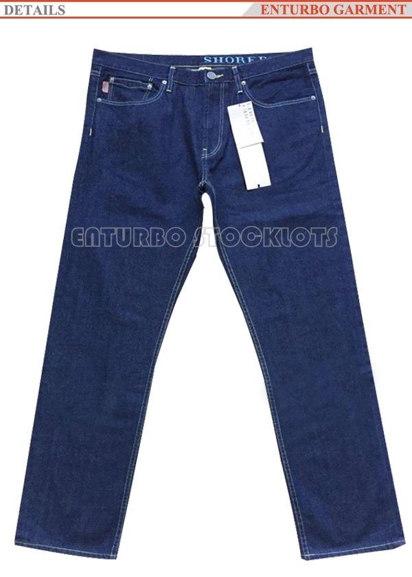 Jeans masculino 100% algodão estilo jovem
