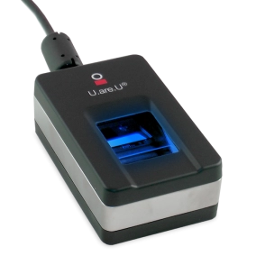 Leitor de impressão digital biométrico portátil Crossmatch U.are.U 5300 com sensor óptico de impressão digital Digitalpersona