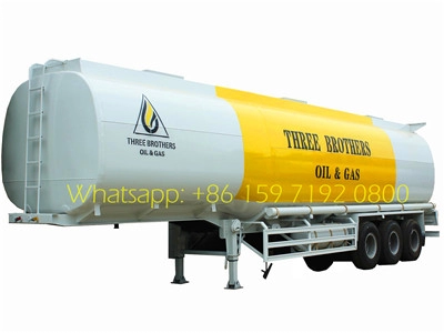 Semi-reboque petroleiro de óleo/diesel 40CBM reboque-tanque diesel