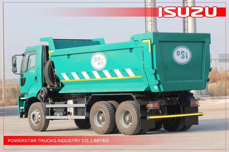 Dumpers de caminhão basculante para serviço pesado ISUZU VC46 de 25 toneladas