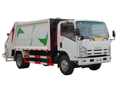 Caminhão compactador de lixo ISUZU 8 cbm