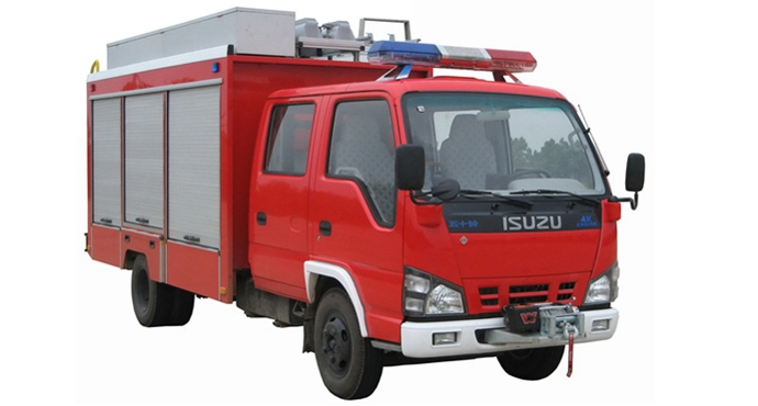 Veículo de resgate de emergência Mini Fast Isuzu para área estreita
