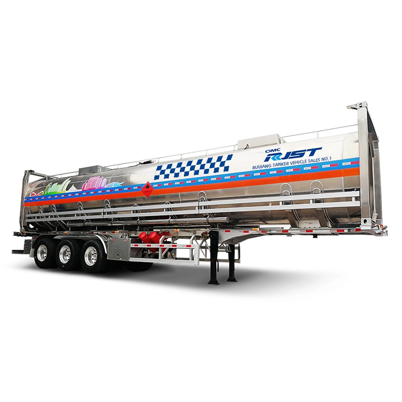 Tanque de recipiente líquido de liga de alumínio - caminhão líquido CIMC RJST