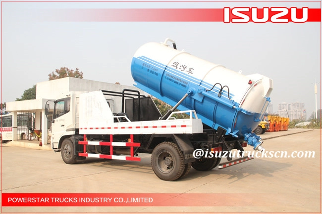 Caminhão de sucção a vácuo montado em caminhão Uganda FVR FVZ Isuzu de 14.000 litros