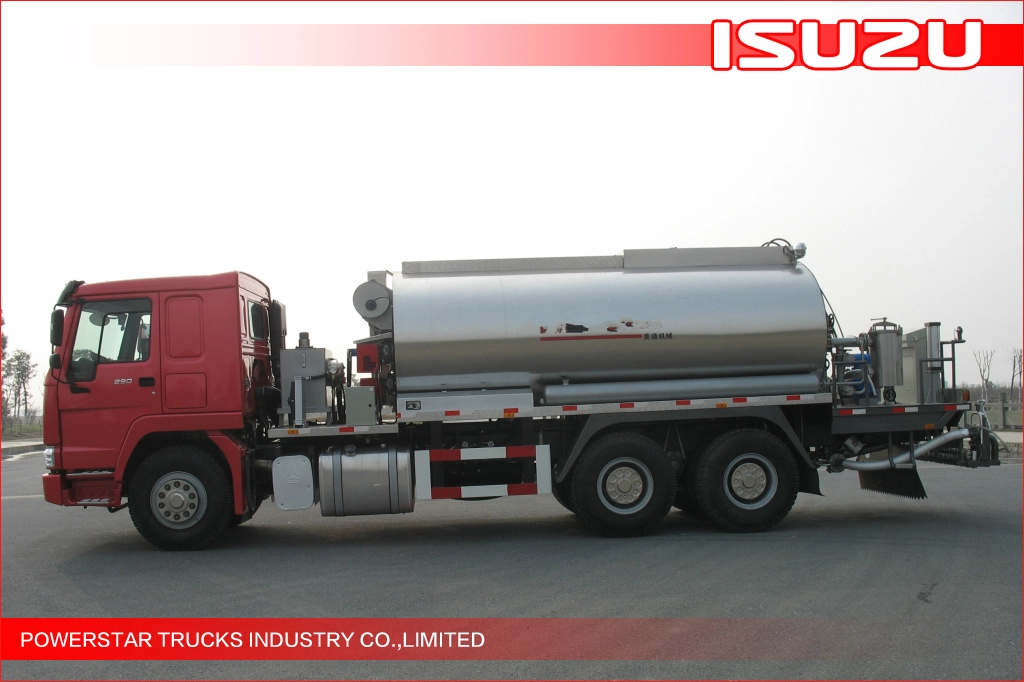 12000L 6x4 ISUZU caminhão distribuidor de asfalto caminhão de distribuição de betume
