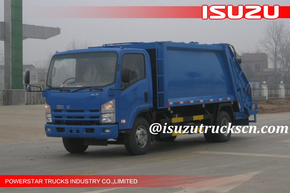 Nigéria 5Tons Isuzu Garage Truck para transporte de resíduos