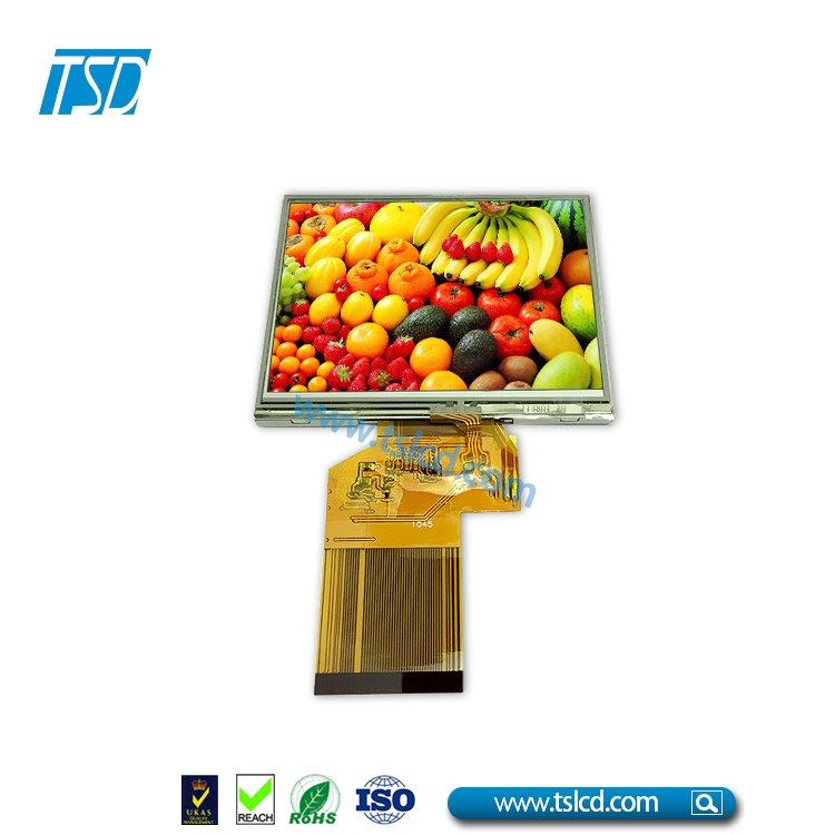 Tela LCD TFT paisagem QVGA de 3,5 polegadas com resolução 320*240